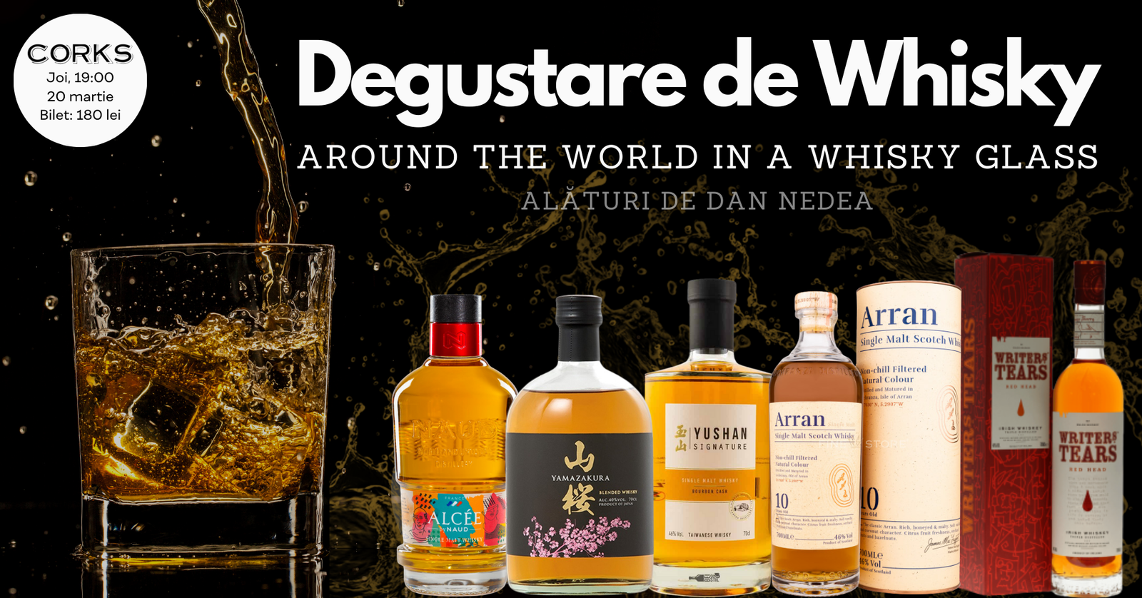 Degustare de Whisky 20 martie