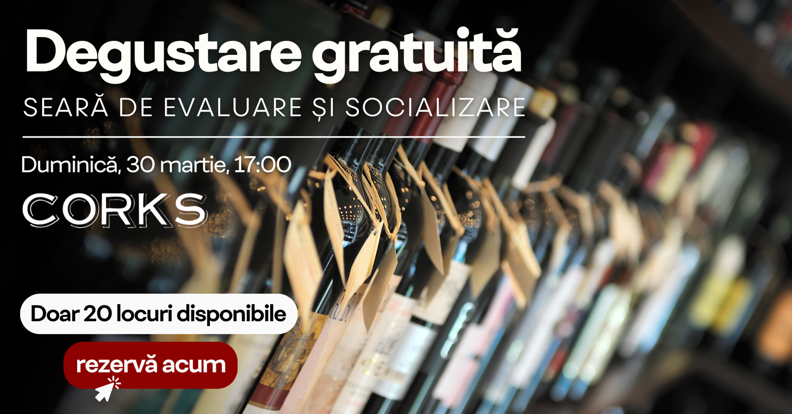 Degustare gratuita 30 martie