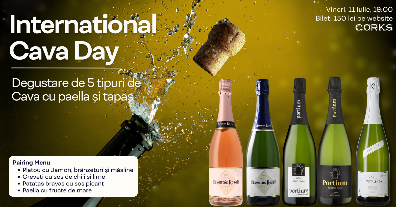 International Cava Day Corks