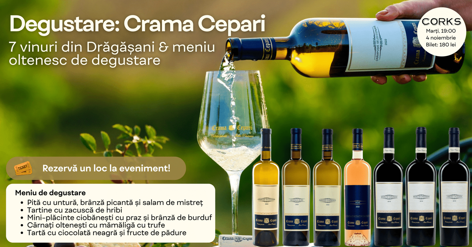 Degustare Crama Cepari