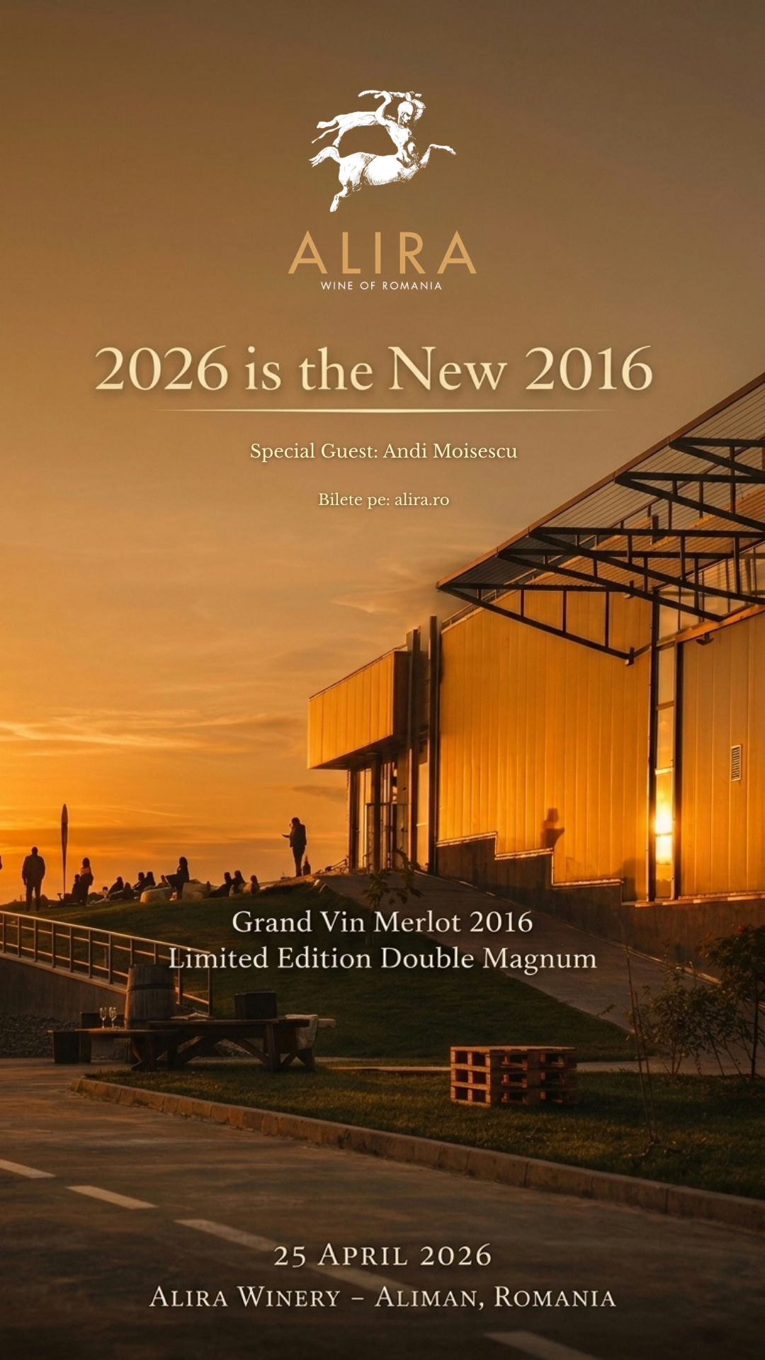 Corksmobil la Crama Alira