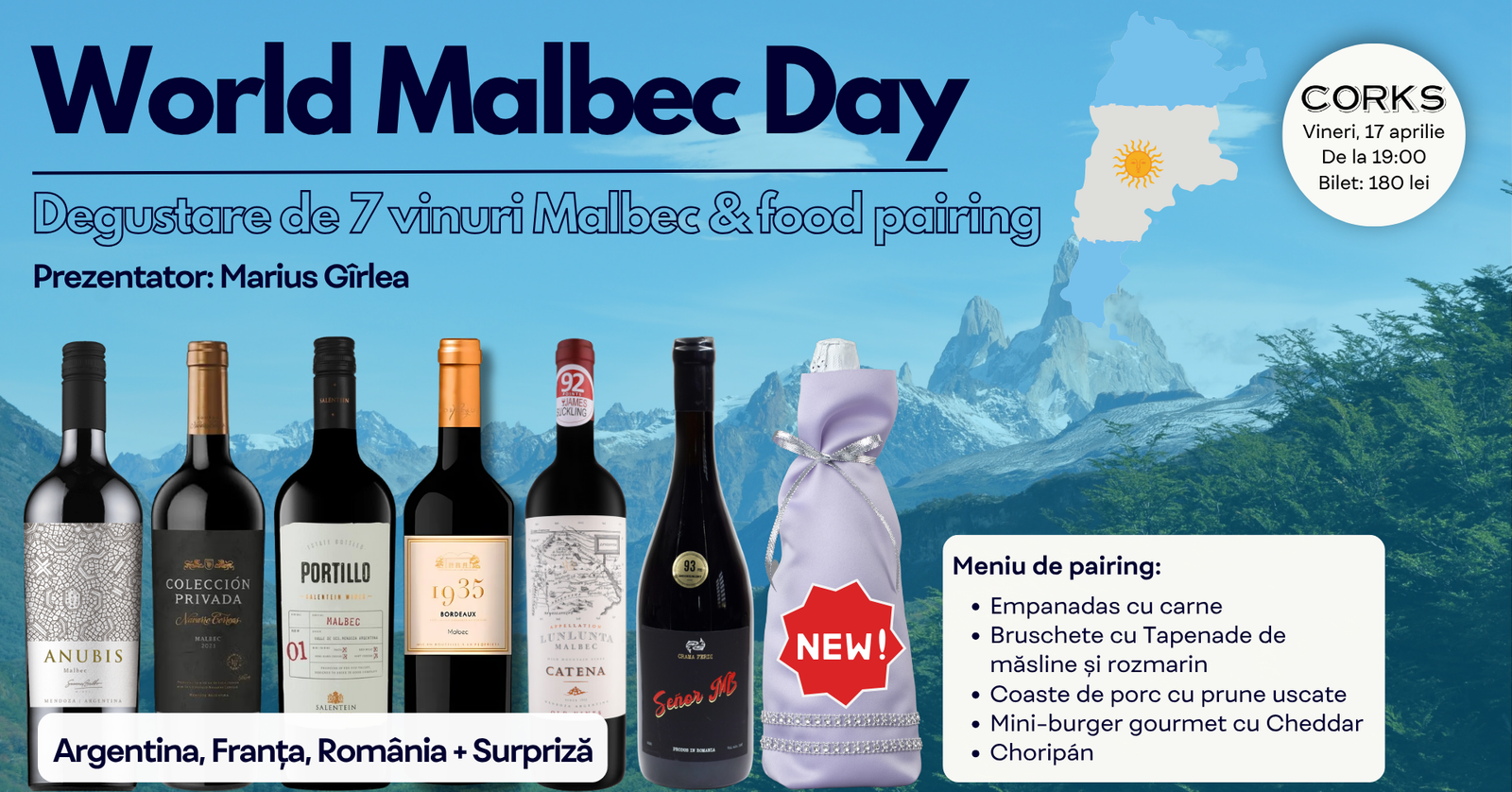 World Malbec Day banner 17 aprilie