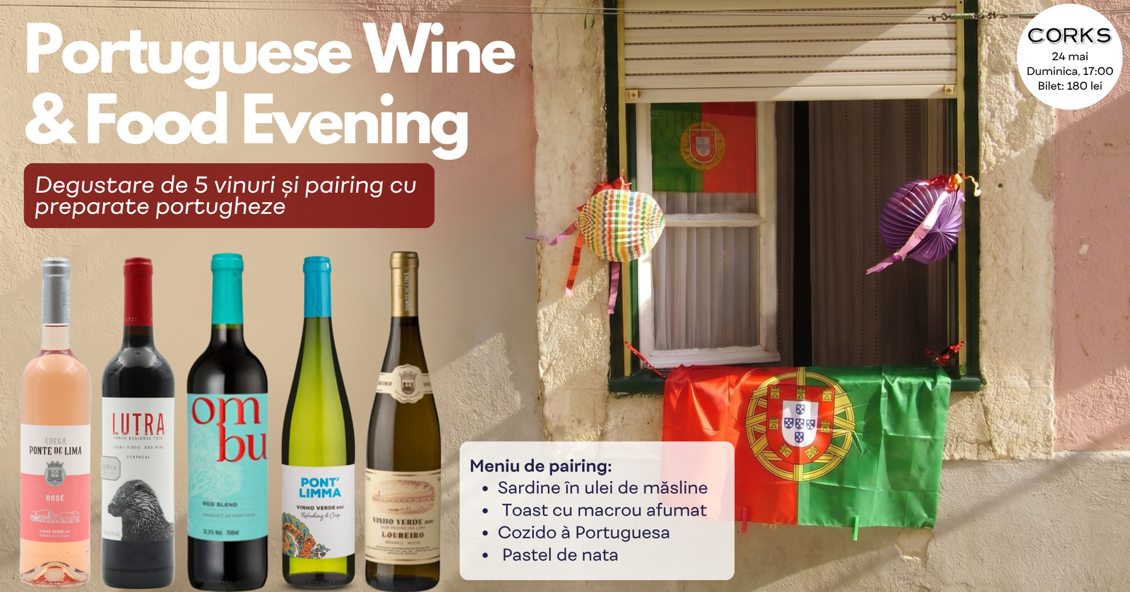 Portuguese Wine & Food Evening