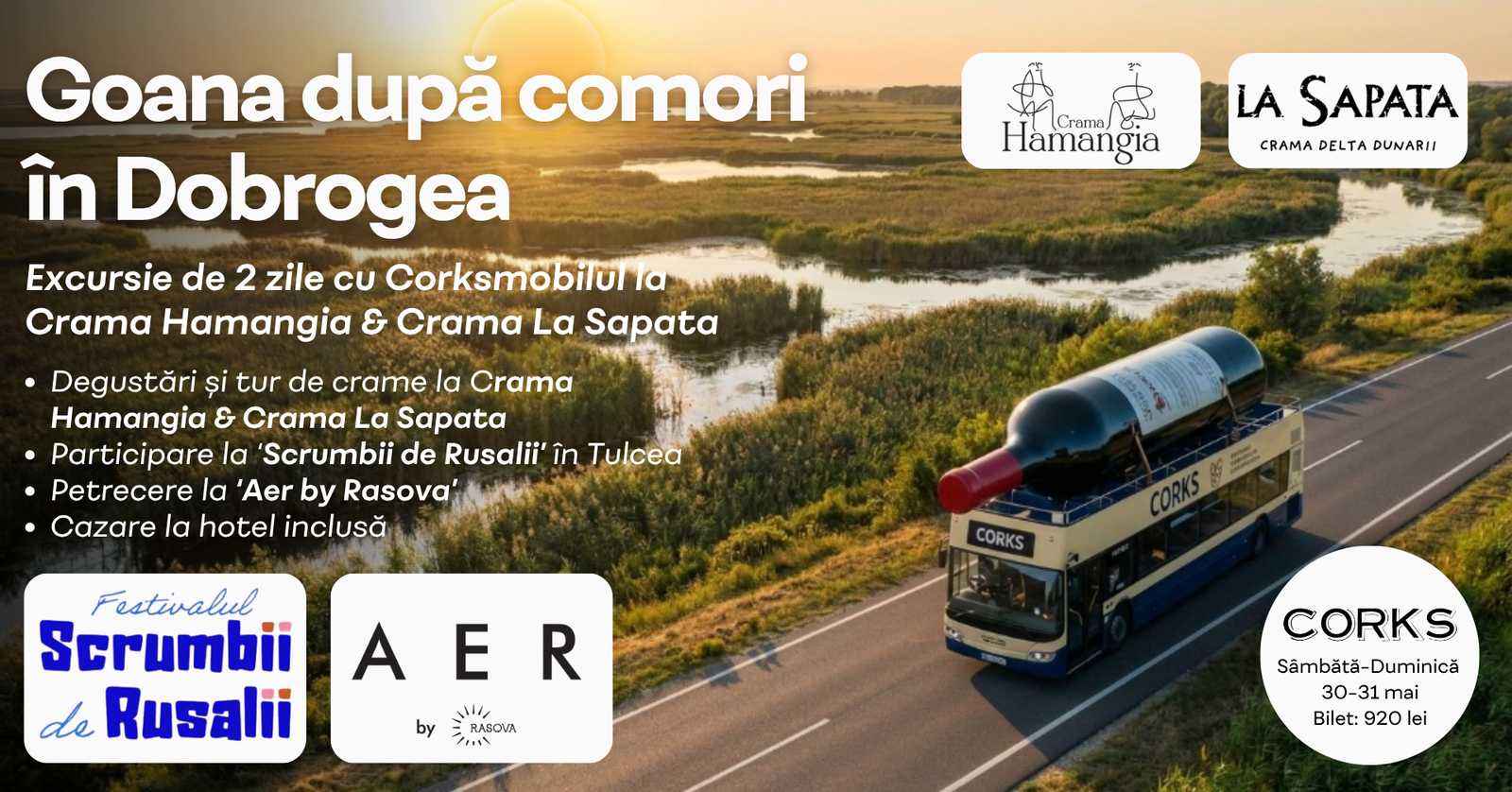 Excurise Dobrogea 30-31 mai