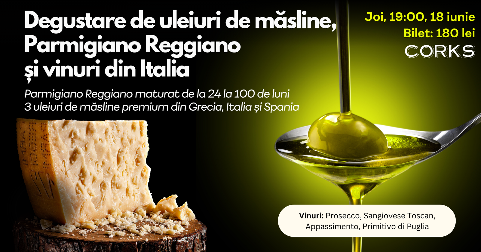 uleiuri de masline, parmigiano reggiano 18 iunie