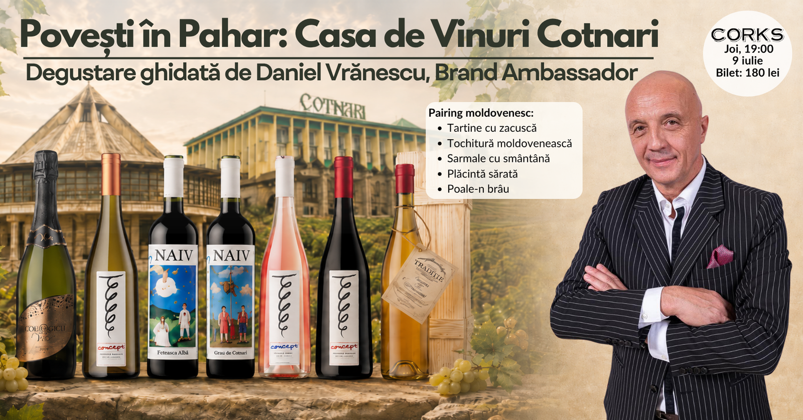 Casa de Vinuri Cotnari - 9 iulie