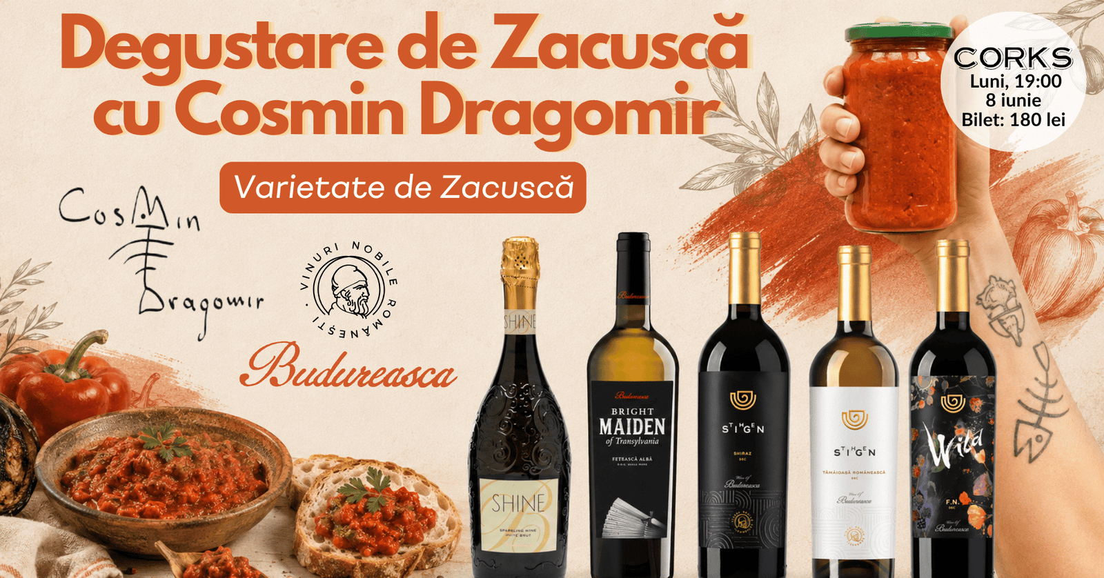 degustare-de-zacusca-cu-cosmin-dragomir-8-iunie