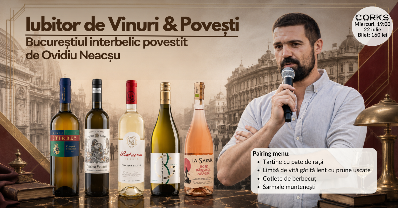 Iubitor de Vinuri & Povești - 22 iulie