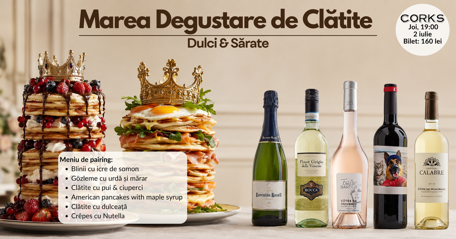 Marea Degustare de Clătite- 2 iulie