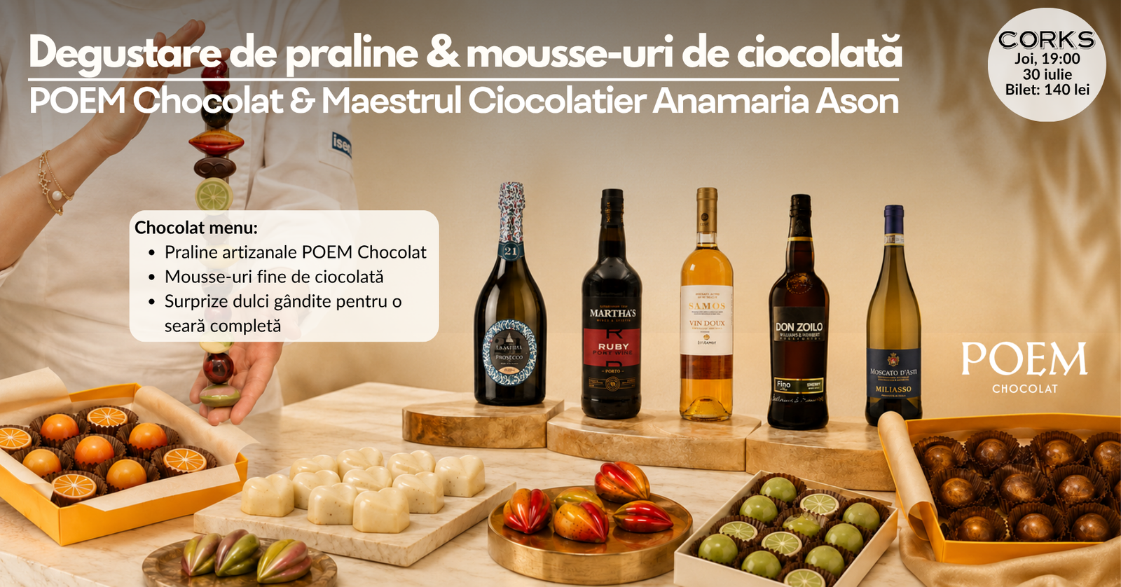 POEM Chocolat - 30 iulie