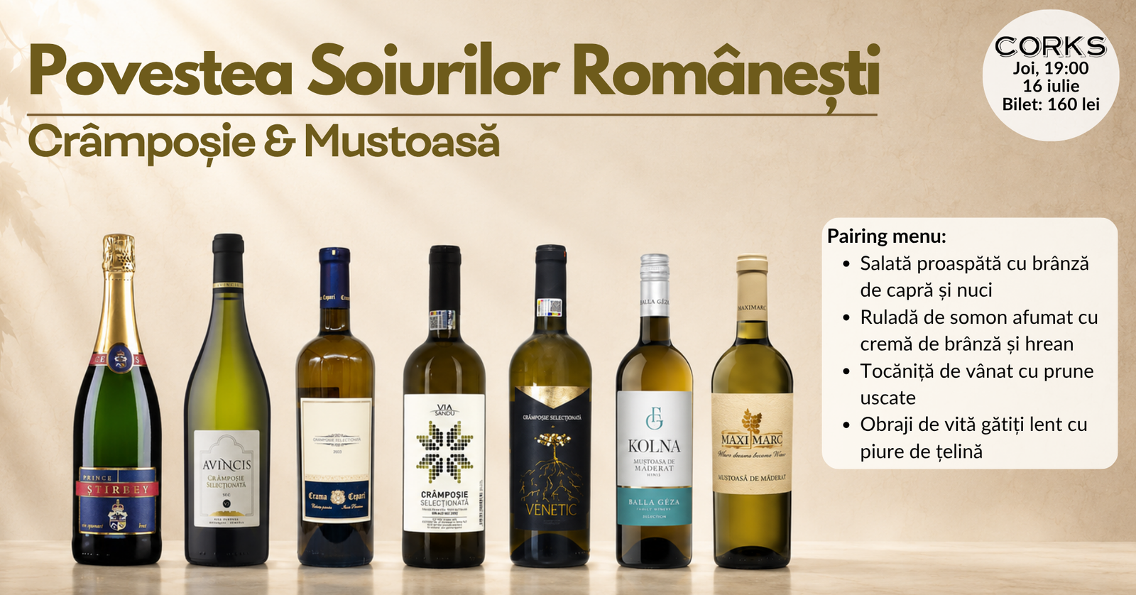 Povestea soiurilor romanesti Cramposie si Mustoasa- 16 iulie