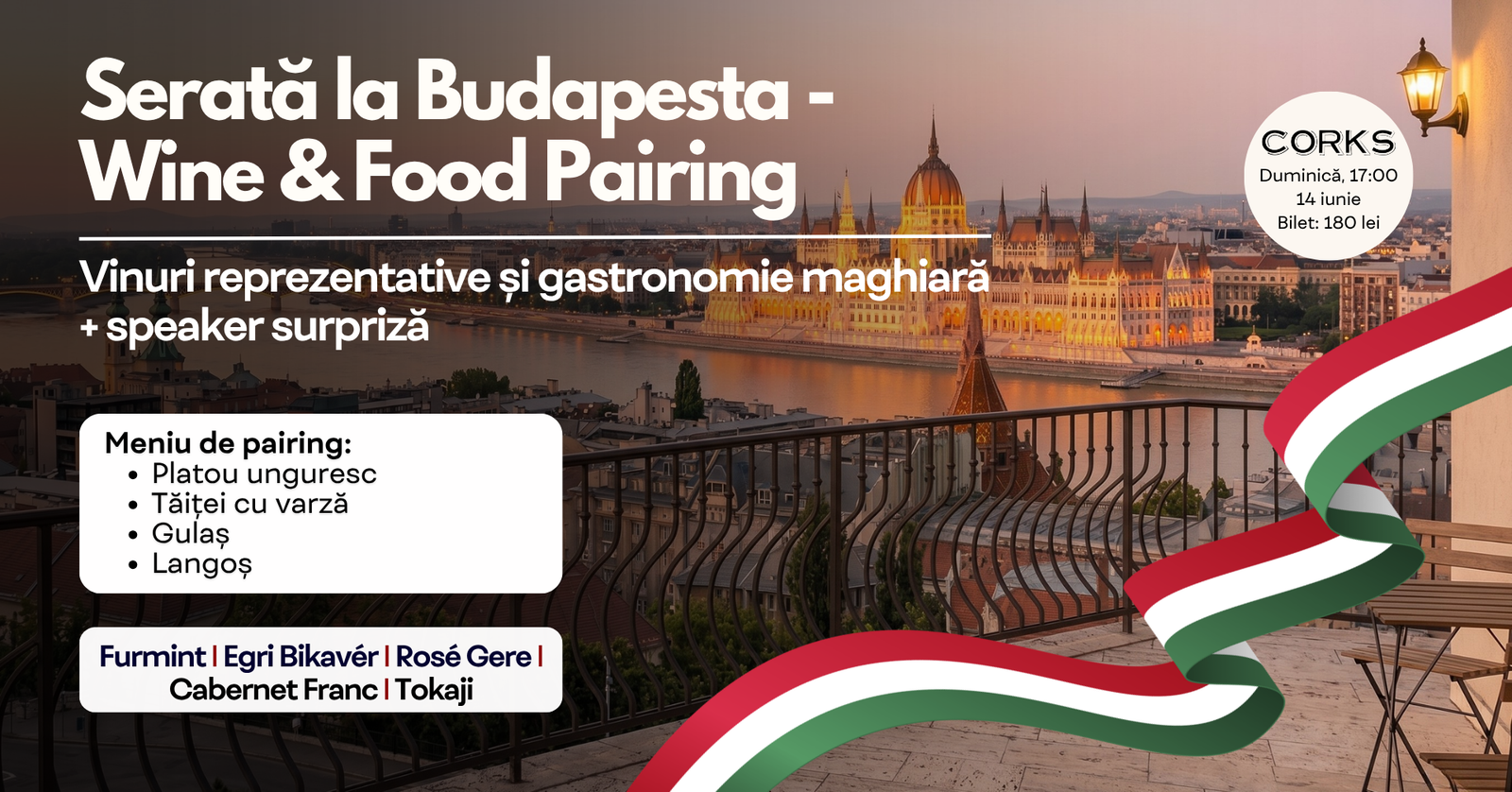 Serată la Budapesta banner