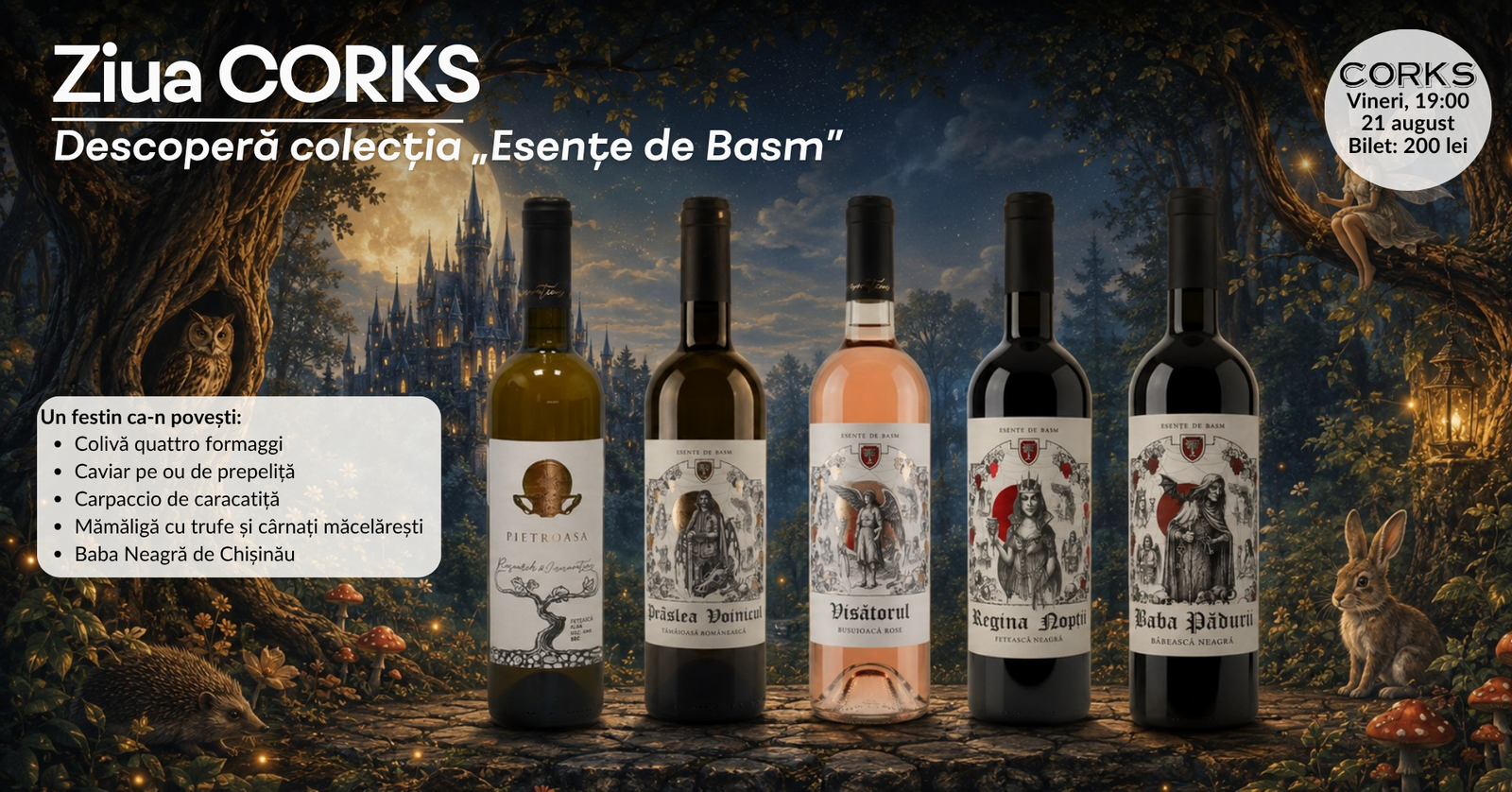 Descoperă colecția „Esențe de Basm” – 21 august Descoperă colecția „Esențe de Basm” - 21 august