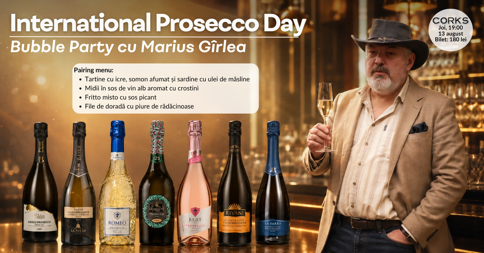 International Prosecco Day – 13 august International Prosecco Day - 13 august