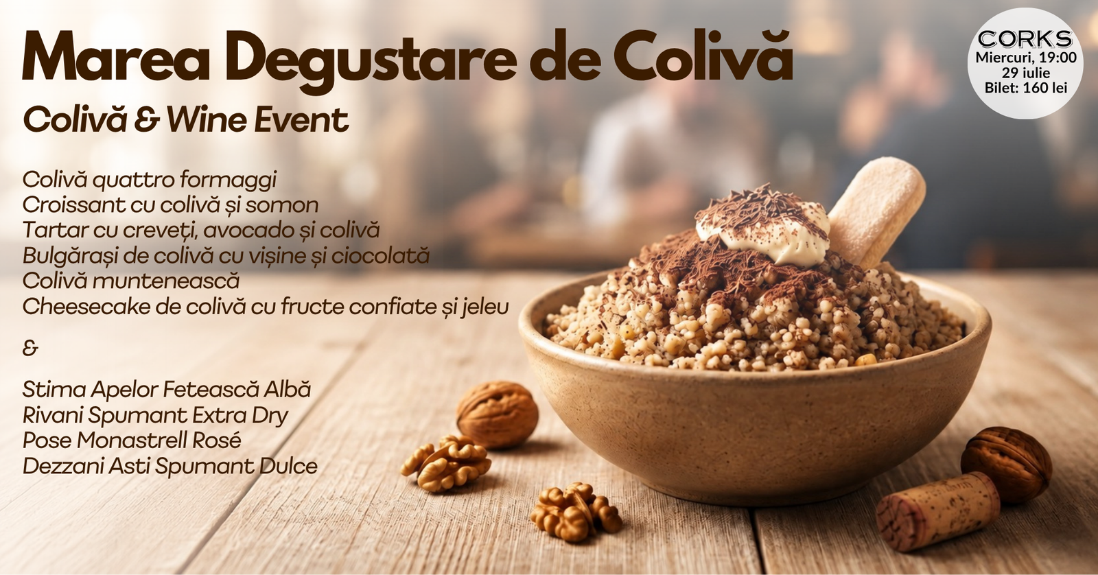 Marea Degustare de Colivă - 29 iulie