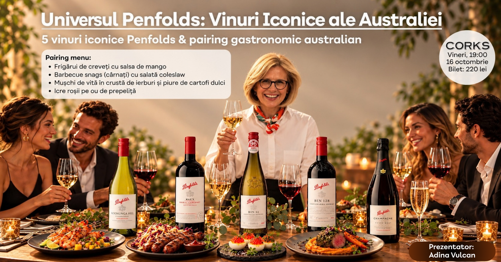 Universul Penfolds corks cozy bar