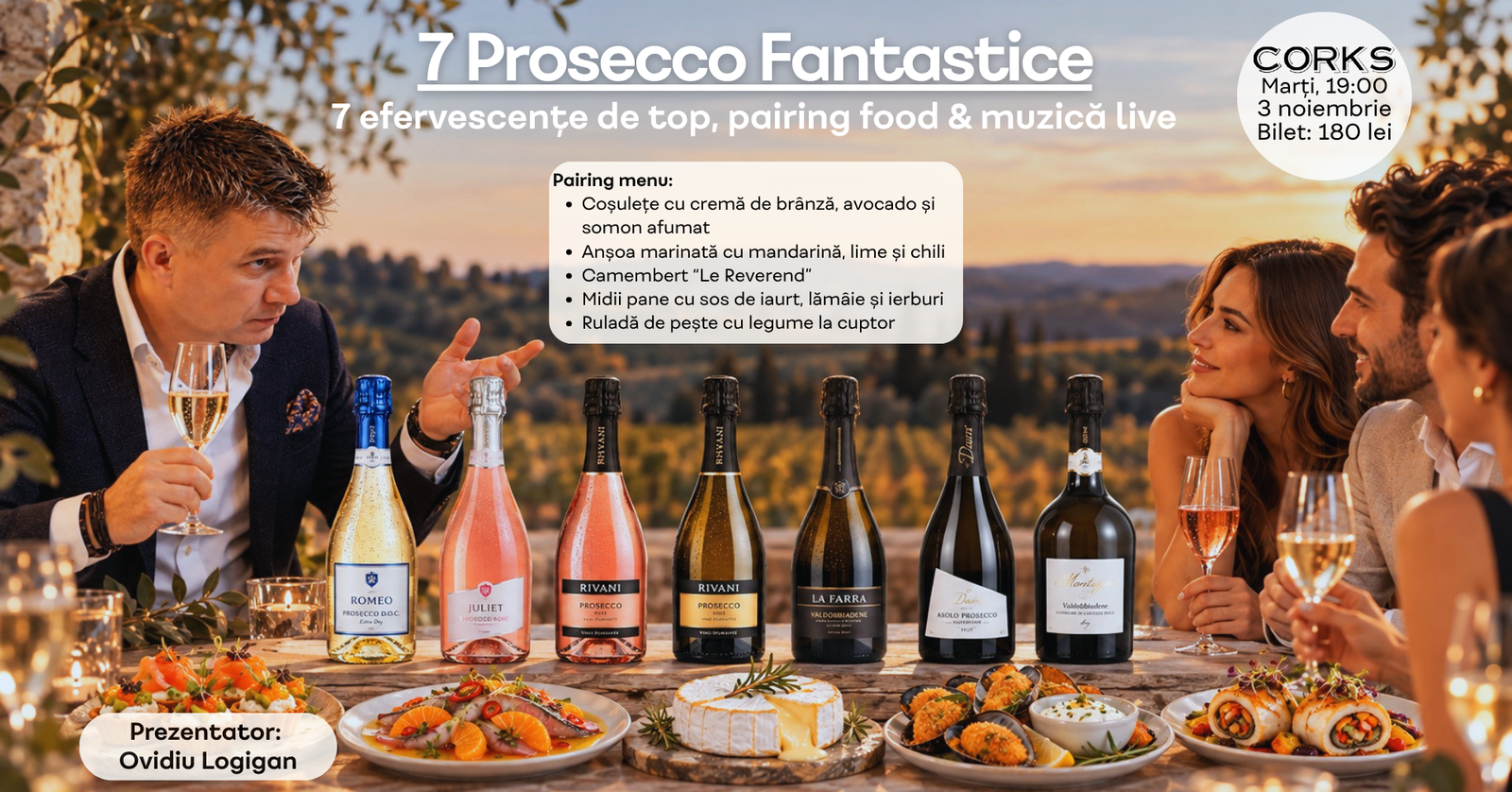 7 Prosecco Fantastice - 3 nov. 2026