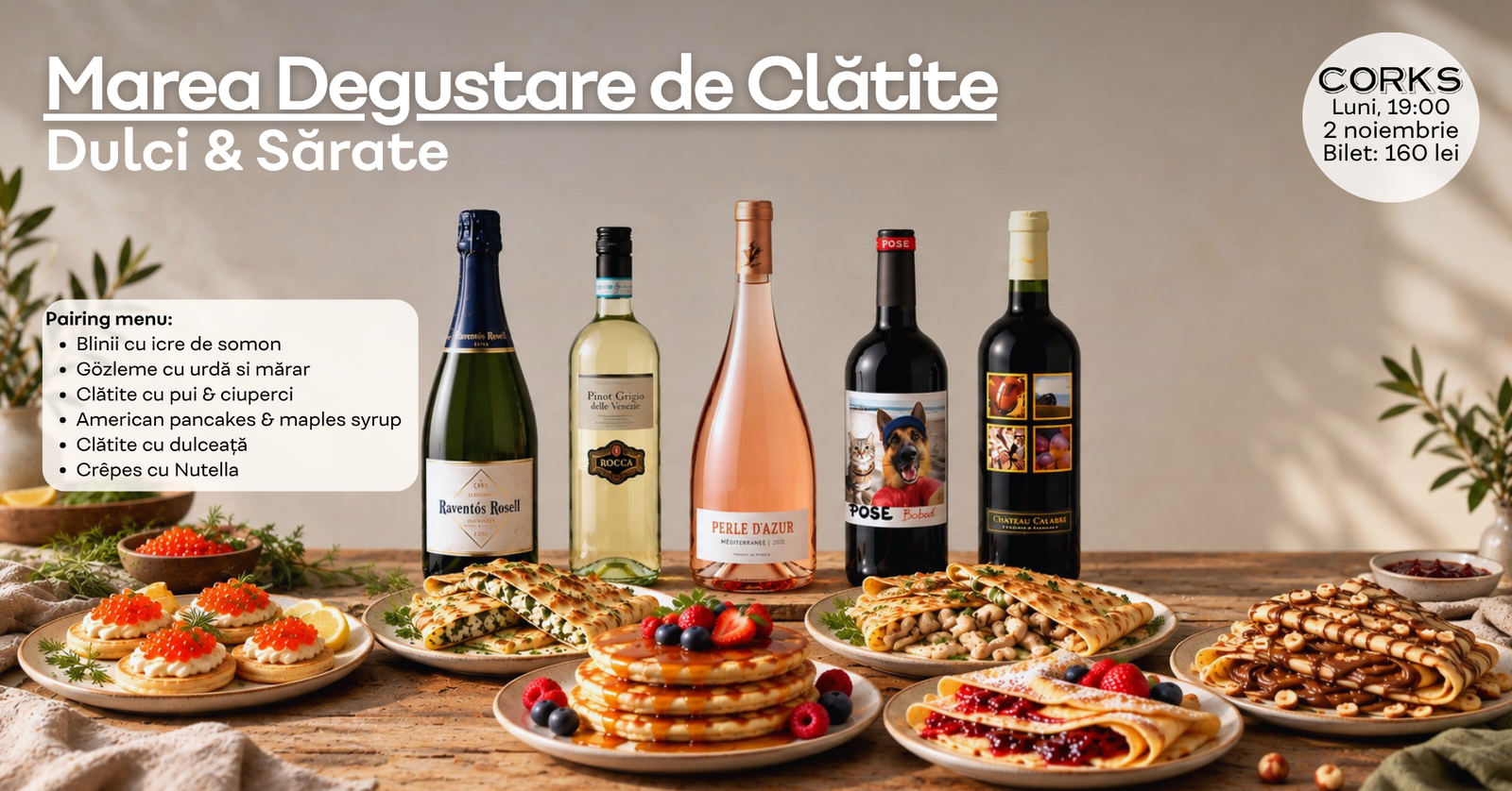 Marea Degustare de Clătite - 2 nov. 2026