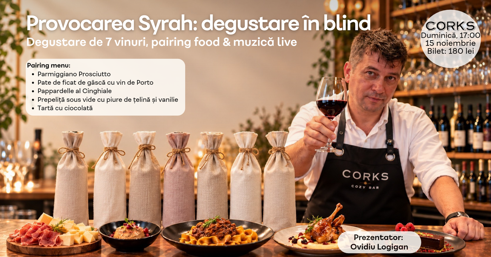 Provocarea Syrah – Degustare în blind – 15 nov. 2026 Provocarea Syrah - Degustare în blind - 15 nov. 2026